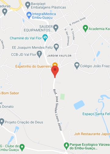 imagem do mapa de localizaçao do motel